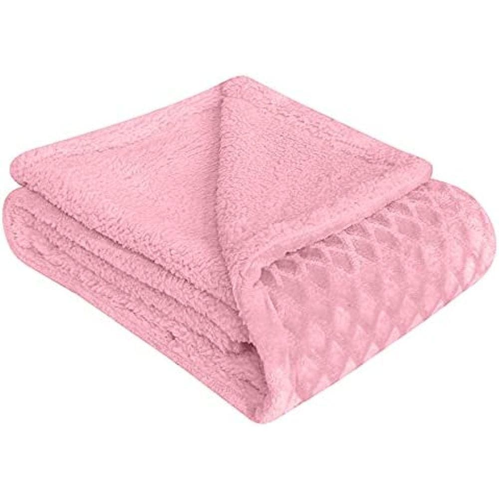 Manta Cobertor Infantil Baby Sherpa Dupla Face 75x100 Amor - Loaní