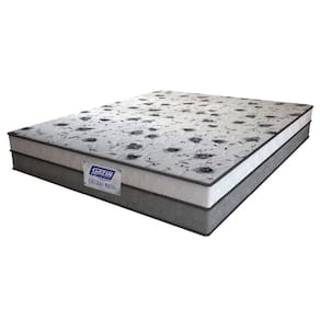 Colchão Casal Espuma D33 Fort 138x188x21cm Cinza-branco Gazin Cinza - Branco