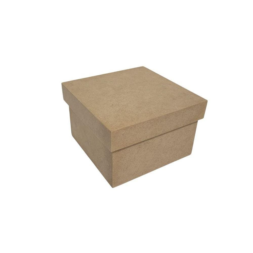 Caixa Presente 12x12x8cm - Jeito Próprio Artesanato