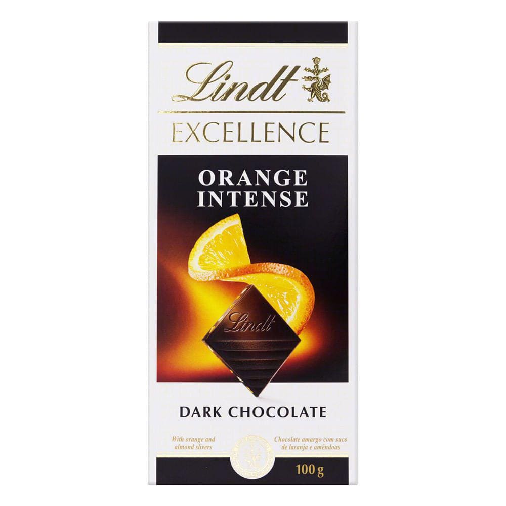 Chocolate Lindt Excellence Intense Orange Dark