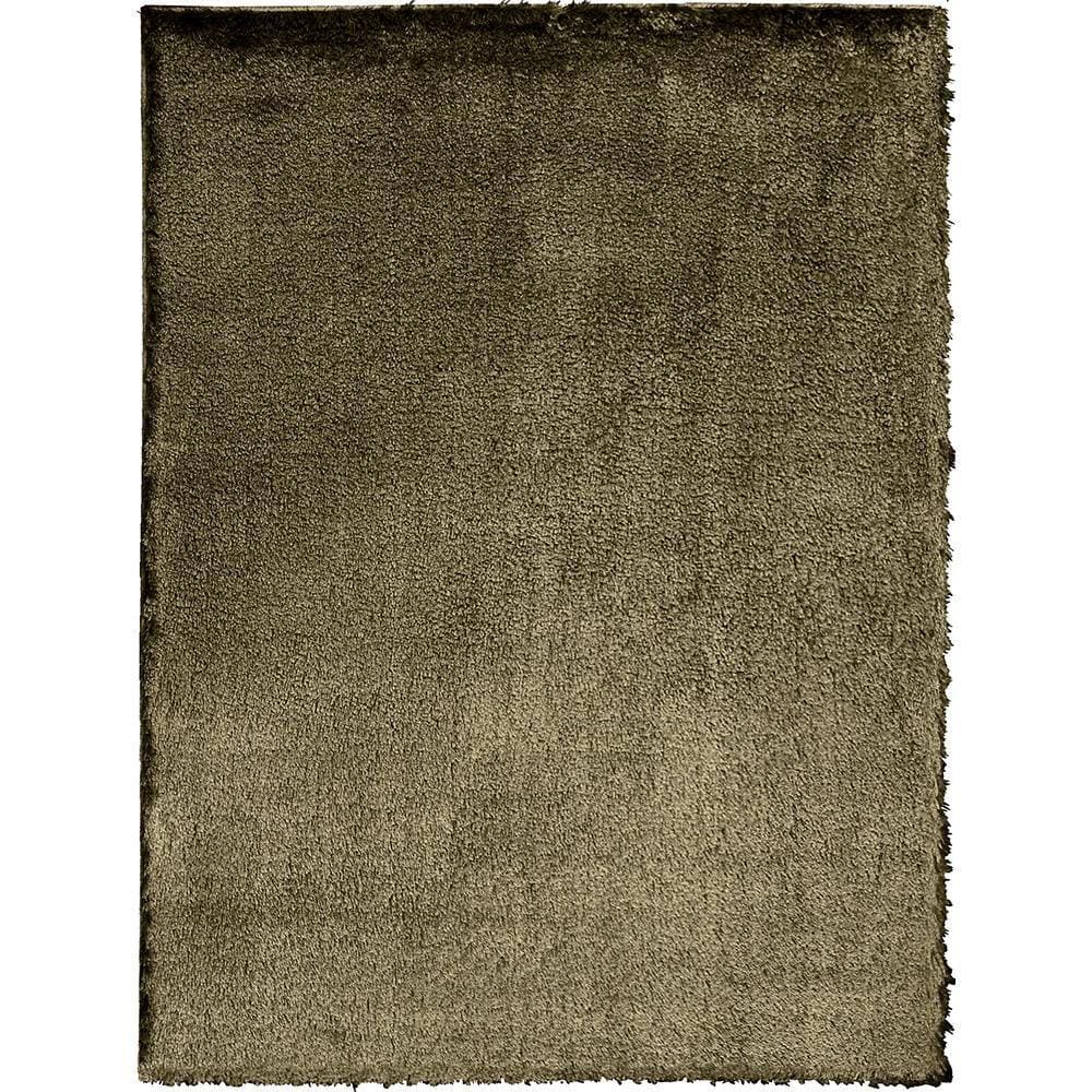 Tapete P/ Sala Super Peludo Joy Marron Esverdeado 1,50x2,00 São Carlos