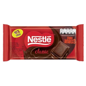 Chocolate Nestlé Classic Meio Amargo 80g