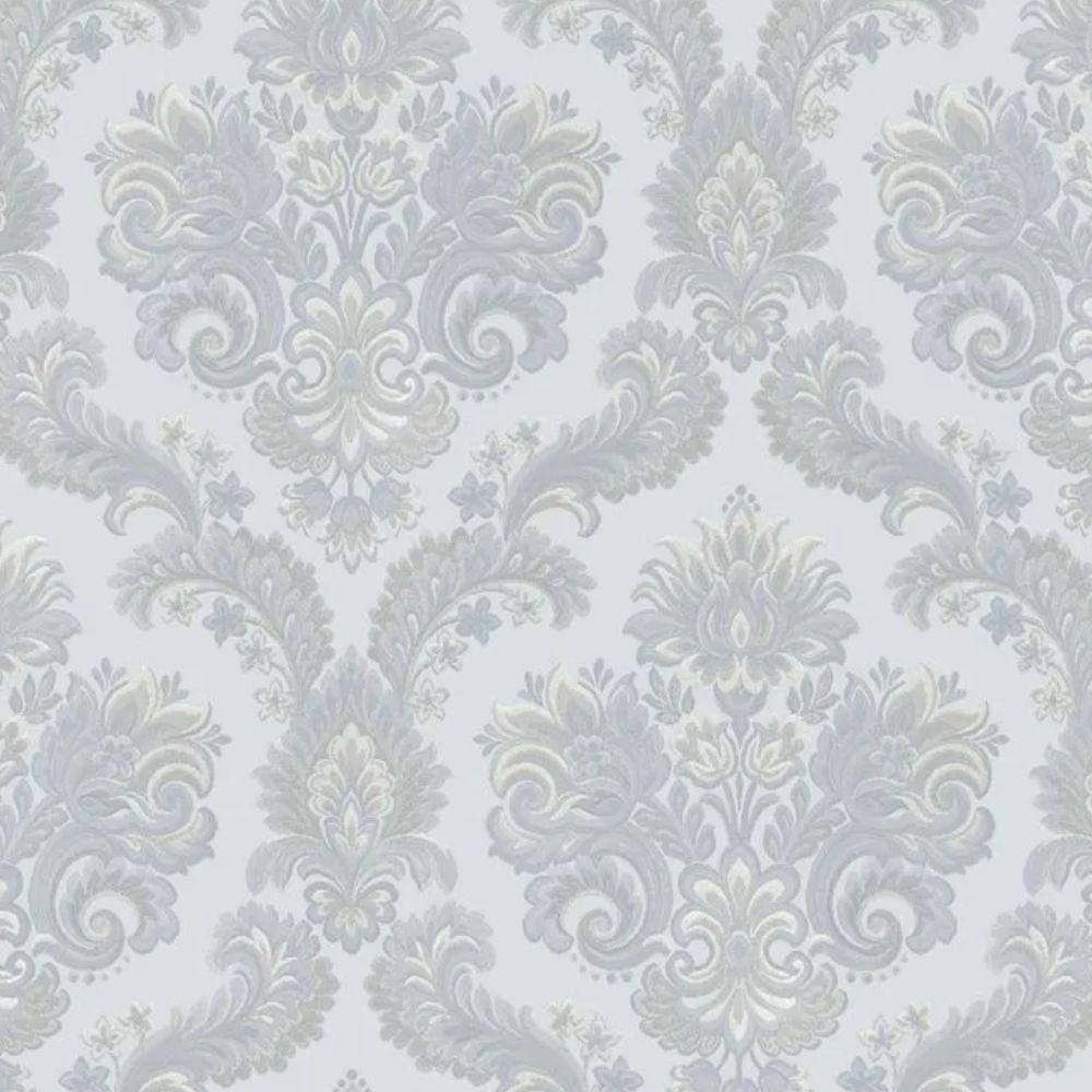 Papel de Parede Thema Damask Azul 28826