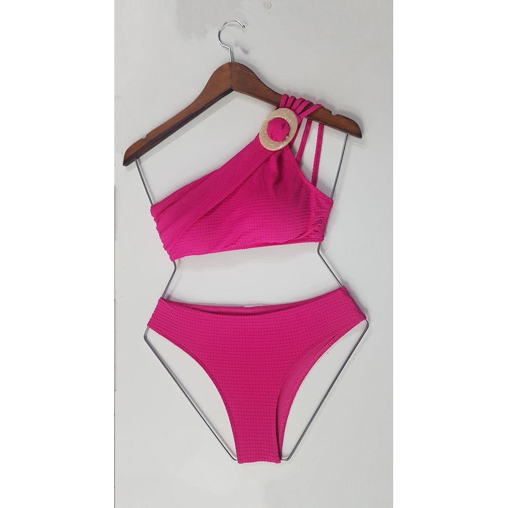 Biquini Feminino Top Texturizado Hot pant