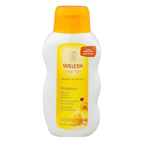 Calêndula Weleda Óleo Hidratante para Bebê com 200ml
