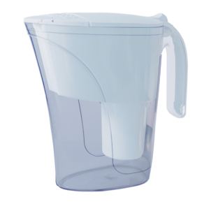 Jarra Purificadora água filtro portátil branca 1,5 Litros Inmetro