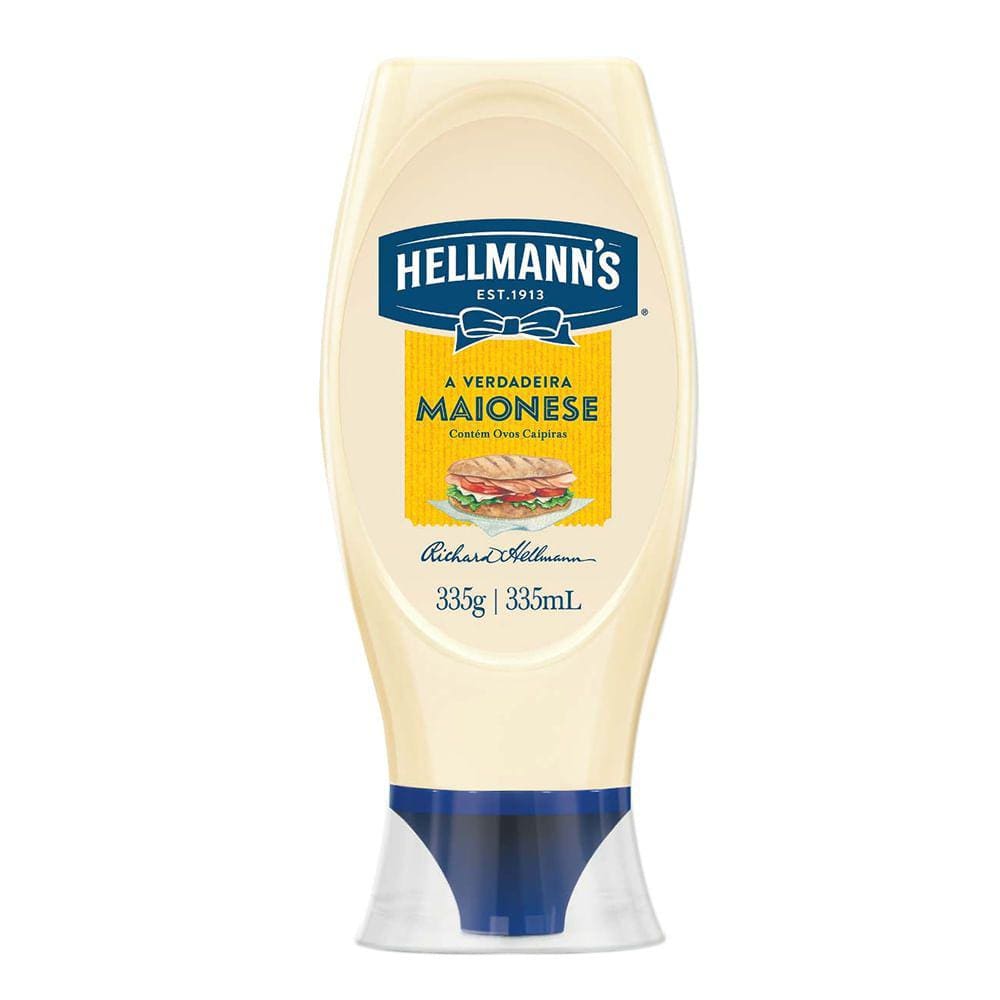 Maionese Hellmann`s Squeeze 335g