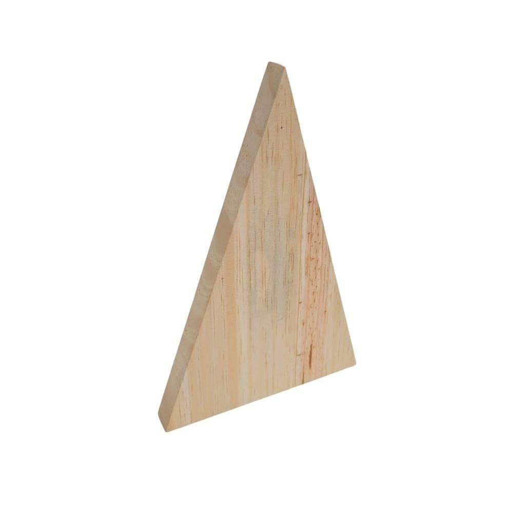 Pinheiro triangulo Pinus 25cm- Jeito Próprio Artesanato