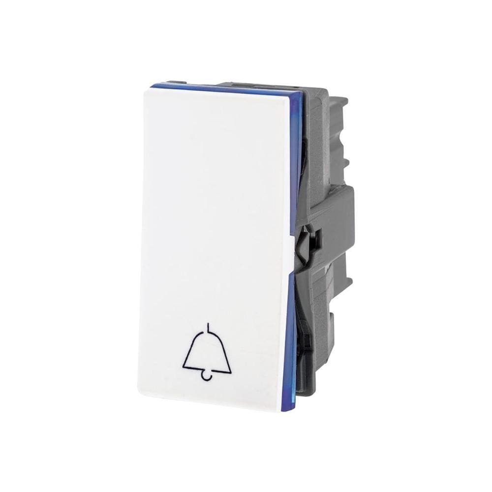 Modulo Pulsador 2a 250v Automatico 1m Pial Plus Branco 611012bc Legrand