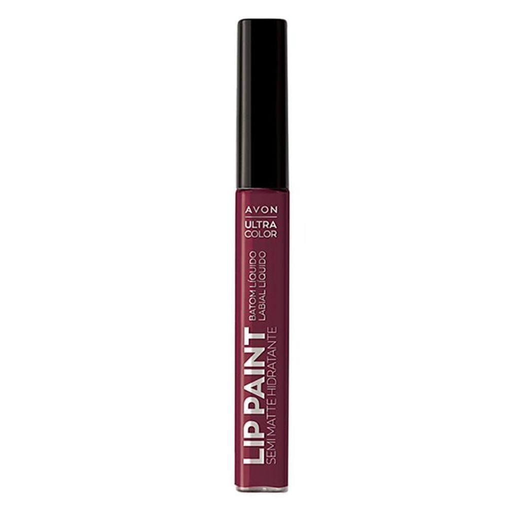 Avon Batom Líquido Lip Paint Vinho Que Quero Ser - 7Ml