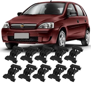 Kit 10 Grampos Presilhas Para Friso de Teto Corsa Hatch Joy Maxx Premium SS 2002 até 2012