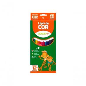 Lápis De Cor 12 Cores Sextavado Cores Diversas