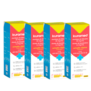 Kuramed Spray 20 1 30 Mg c/ 50ml - Kit c/ 4 und