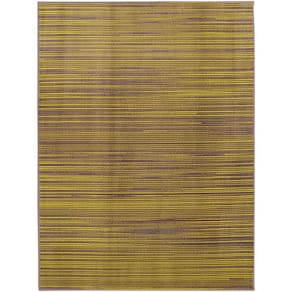 Tapete para Sala School Risca Amarelo 1,50x2,00 São Carlos