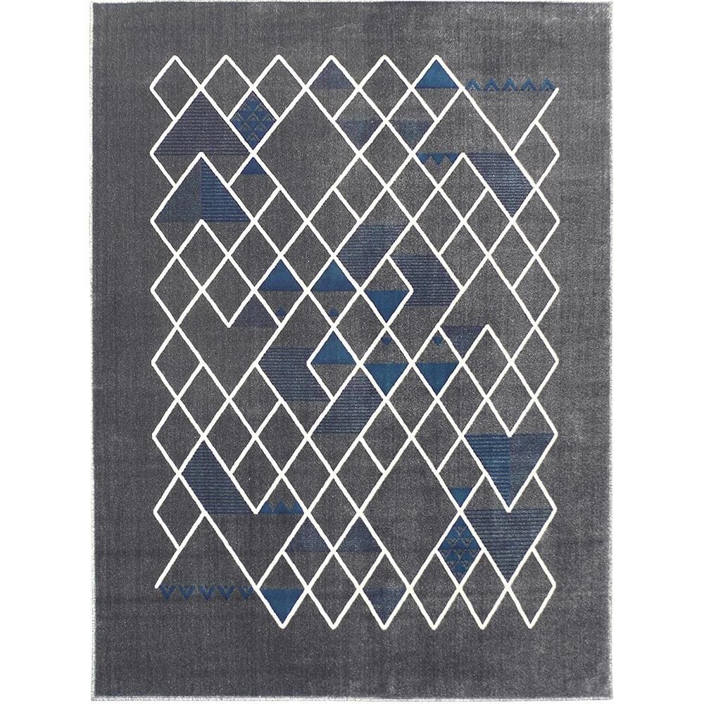 Tapete Para Sala Lyre Anil 3,00x4,00 São Carlos