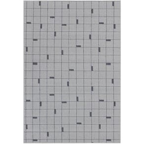 Tapete Para Sala Cotton Cinza 1,60x2,35 São Carlos