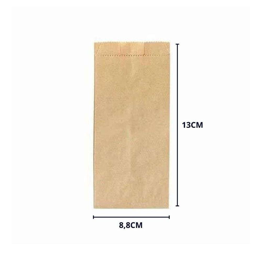 Saco Kraft Mix  1/4 Kg Fardo