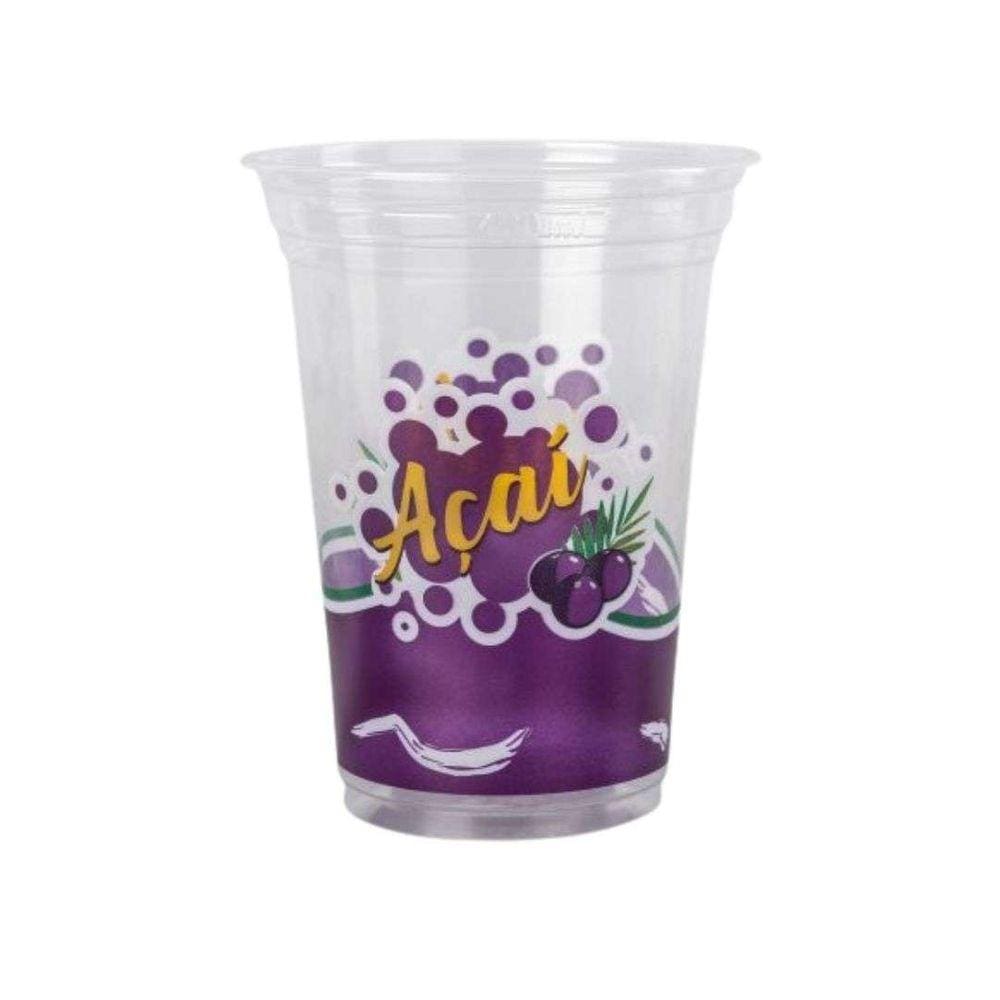 Copo Pp-440 Ml Acai C/50 Copaza