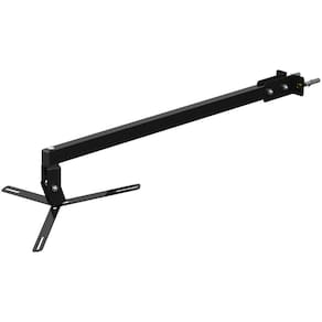 Suporte Projetor Datashow Mini Led Parede Braço 70 Cm - Preto