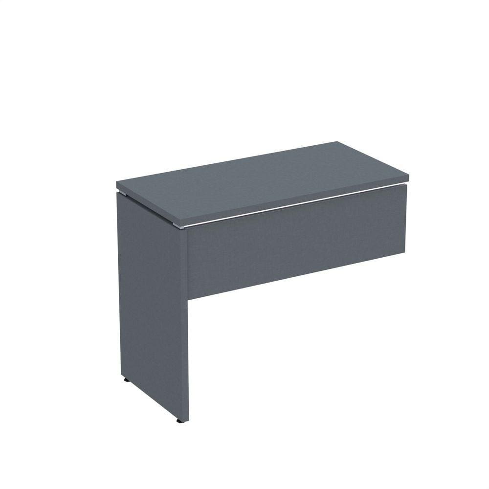 Complemento de Mesa Pé Painel Linha P25 Grafito