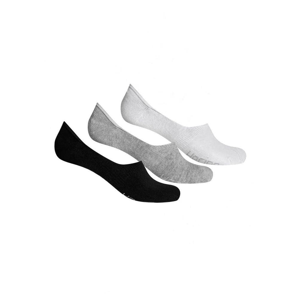 Kit 3 Pares De Meias Unissex Invisível 34 a 39 Hering