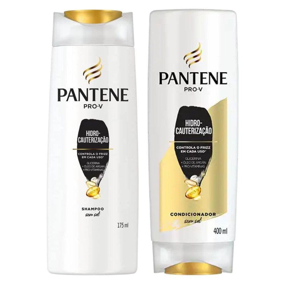Shampoo + Condicionador Pantene Pro-V Hidro-Cauterização 400Ml