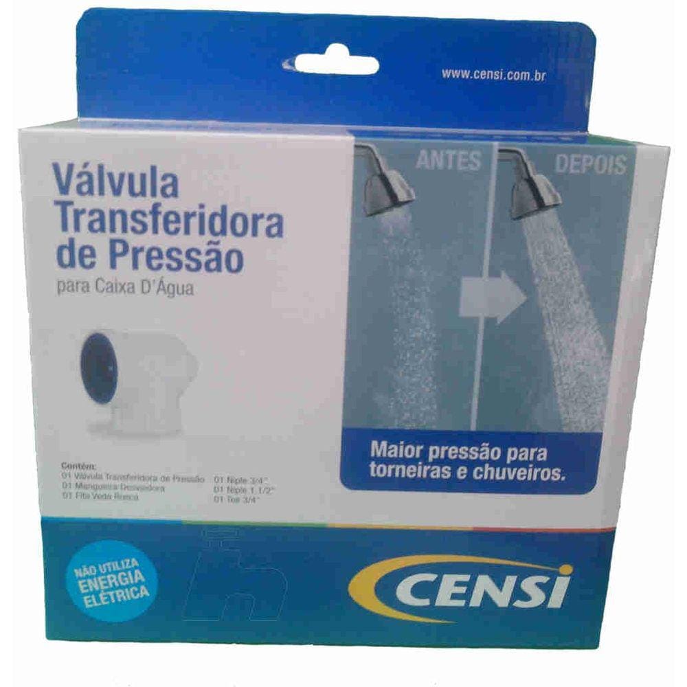 Válvula Transferidora pressão caixa dágua Tuchão-Censi
