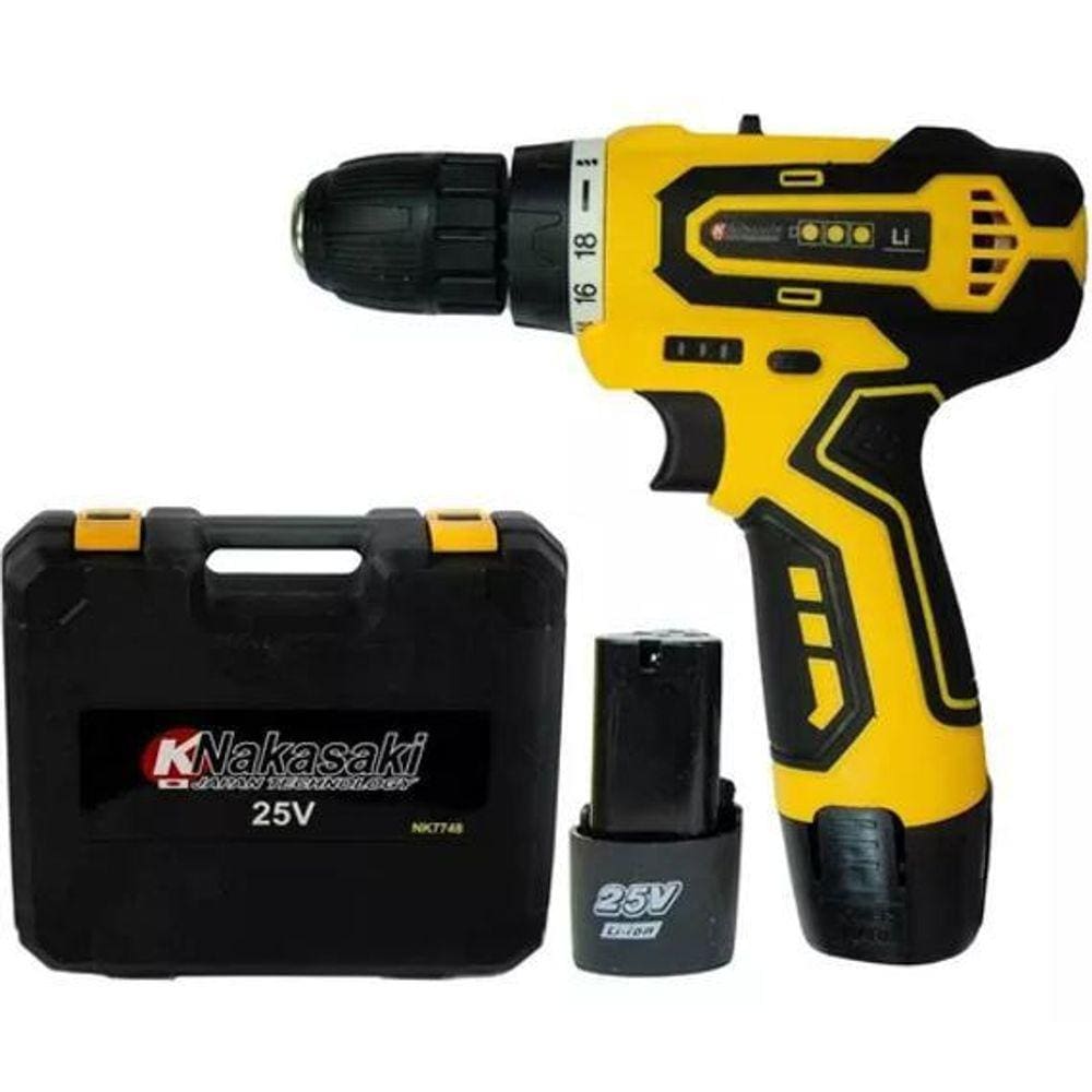 Parafusadeira Furadeira Bateria 25V Super Oportunidade