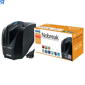 Nobreak SMS New Station, 700VA, Entrada Bivolt Automático e Saída 115V, com 6 Níveis de Proteção e Autodiagnostico de Ba