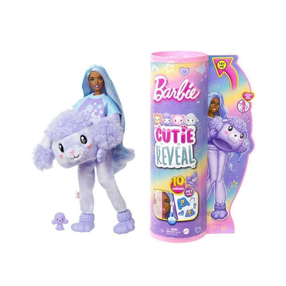 Barbie Cutie Reveal Camisetas Fofas Poodle Mattel Hkr05