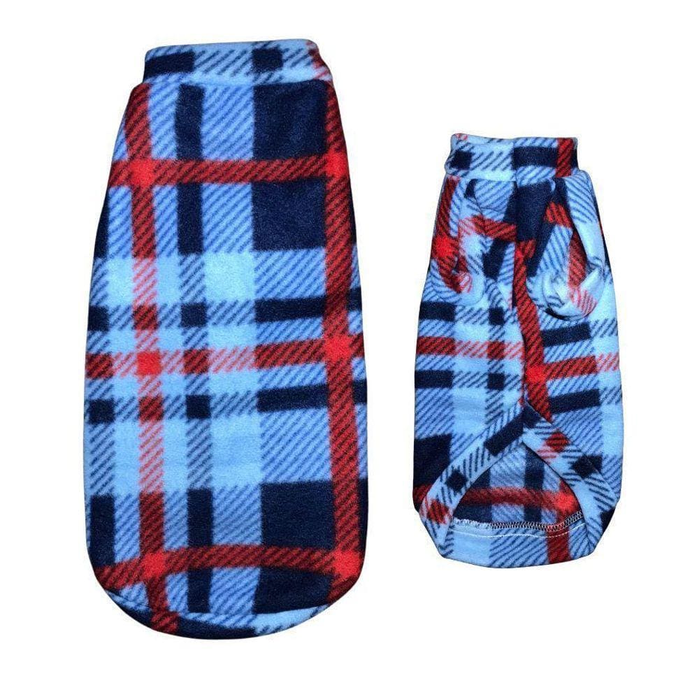 Roupa De Frio Para Cães - Suéter Azul Egg