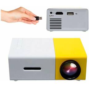 Projetor Portátil Mini Espelhamento Celular Bivolt Tv Hd
