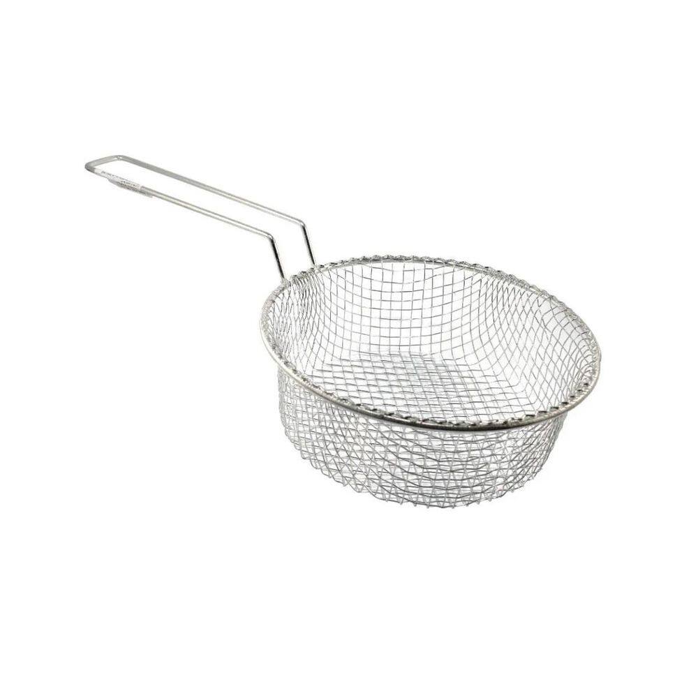 Cesto Fritura Redondo Peneira 23cm - Prático