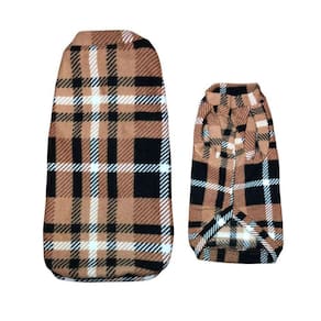 Roupa Para Cães - Capa Para O Inverno Marrom Especial
