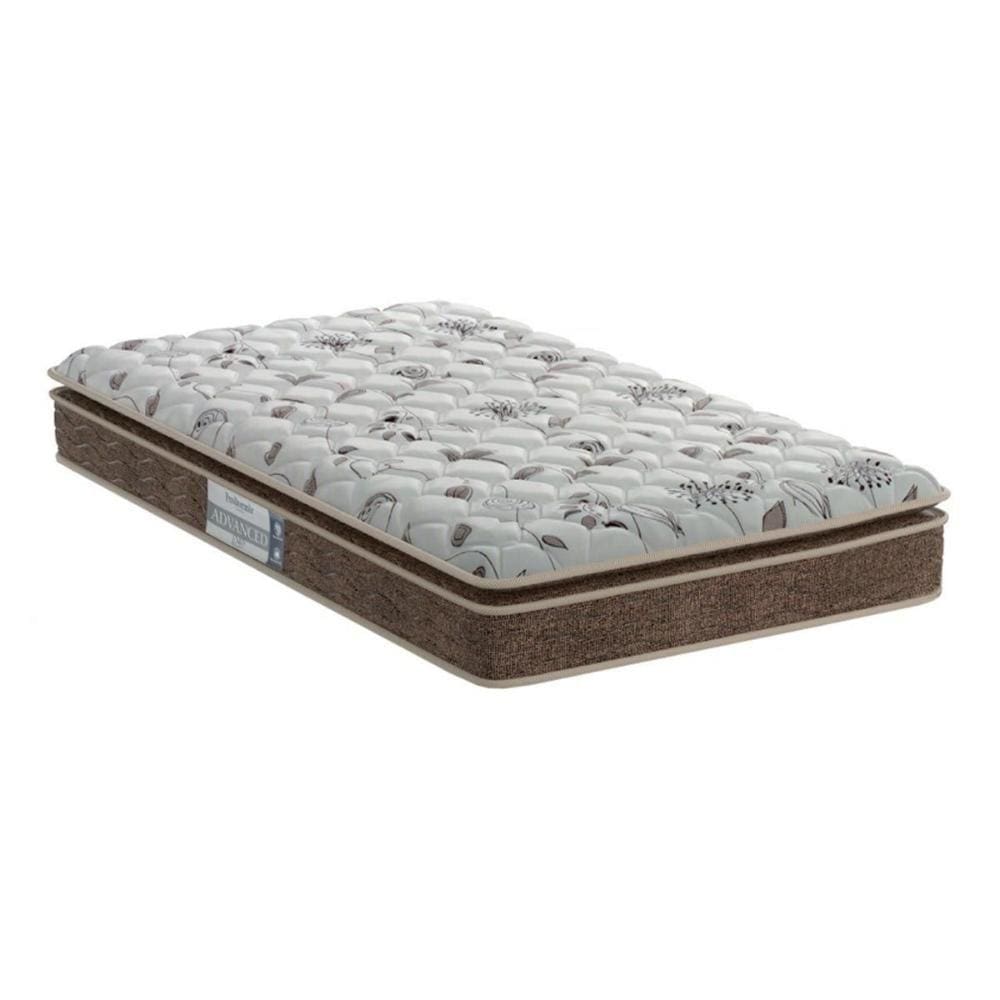 Colchão Solteiro Espuma D45 /20 PróDormir Advanced Pillow Top Brown (78x188x24) - Probel