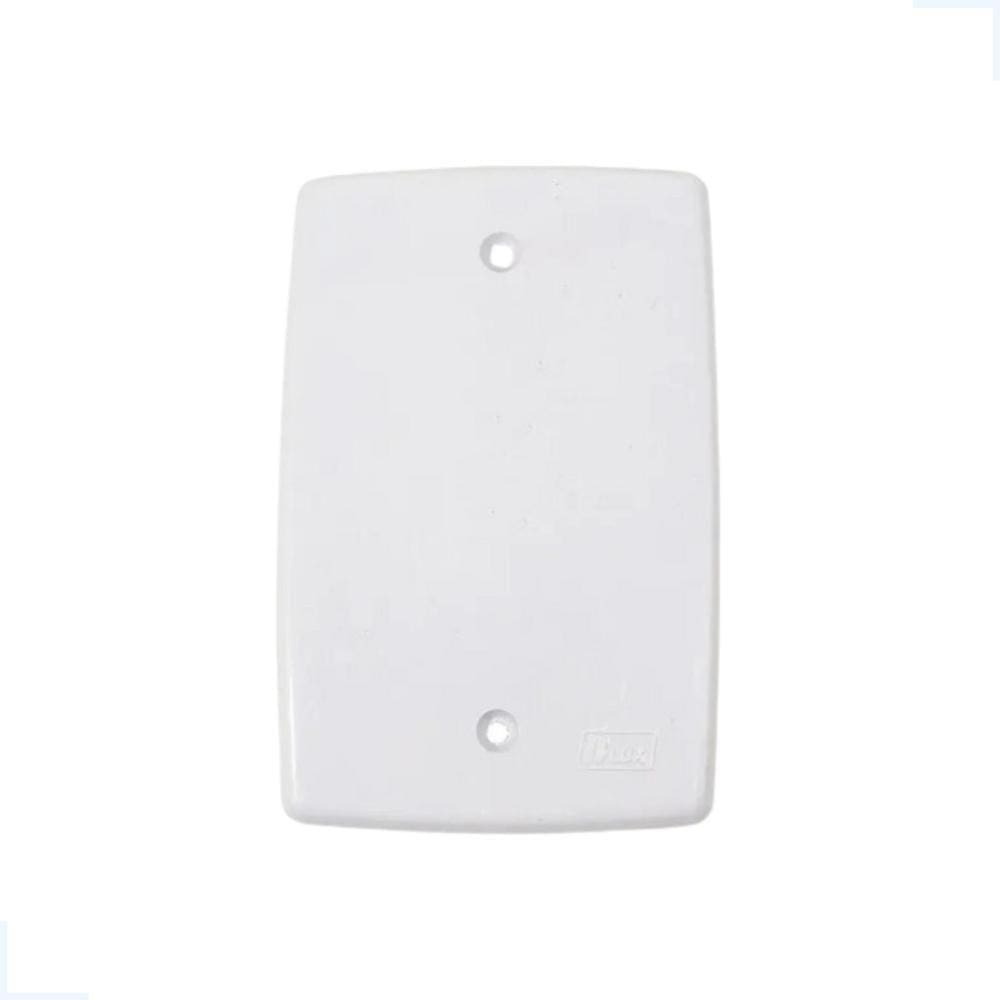 Placa Cega 4X2 Espelho Finesse Branco Blux