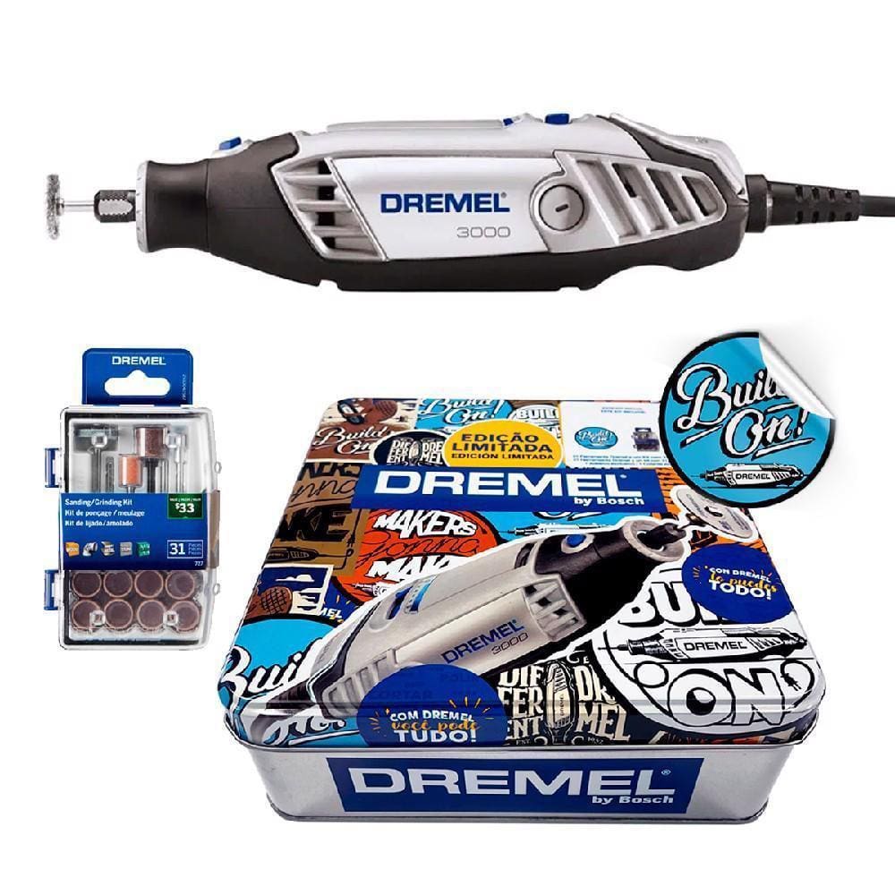 Micro Retífica Dremel 3000 | Multiuso | 127V | Variável