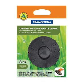 Carretel Nylon 8M 1,8Mm Para Aparador De Grama Tramontina