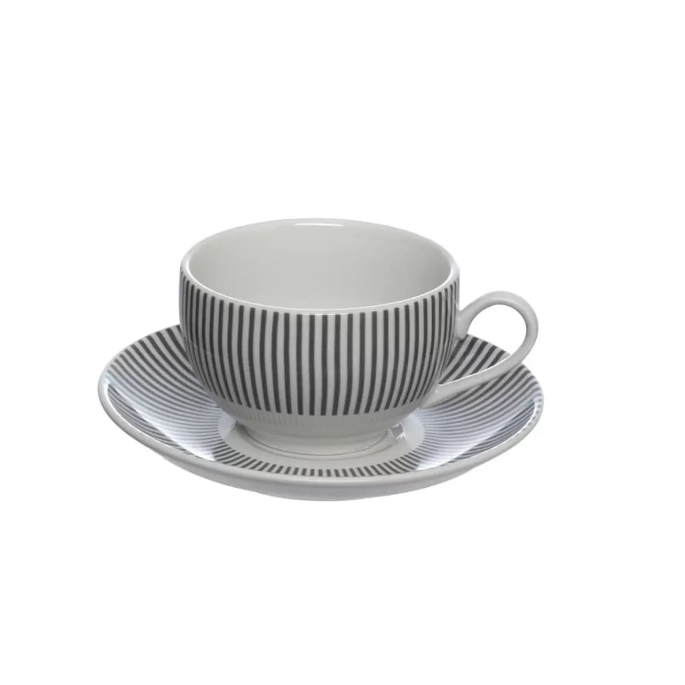 Jogo de Xícara para Chá de Porcelana LIsboa