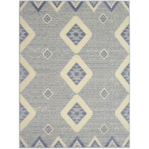 Tapete Para Sala Lyre Azul Claro 1,50x2,00 São Carlos