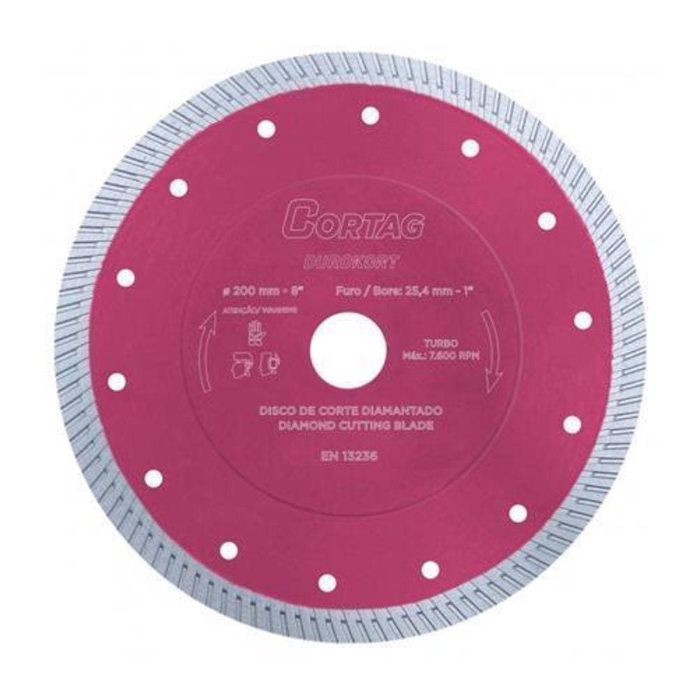 Disco Diamantado Durokort 200Mm - Cortag