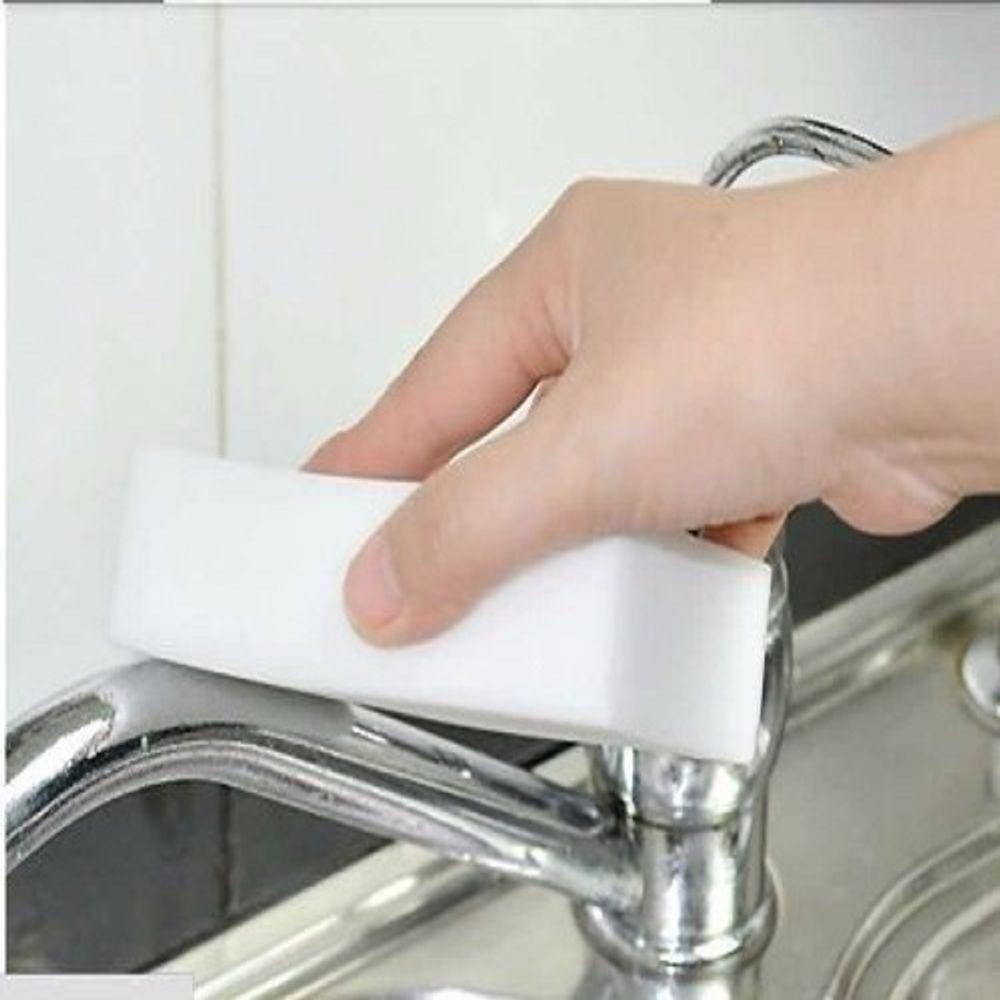 Esponja Mágica Mr. Strong Limpa Parede Inox Pisos Tenis 2Un