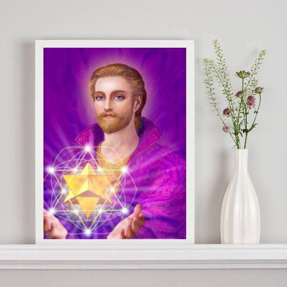 Quadro Decorativo Mestre Saint Germain 33X24Cm