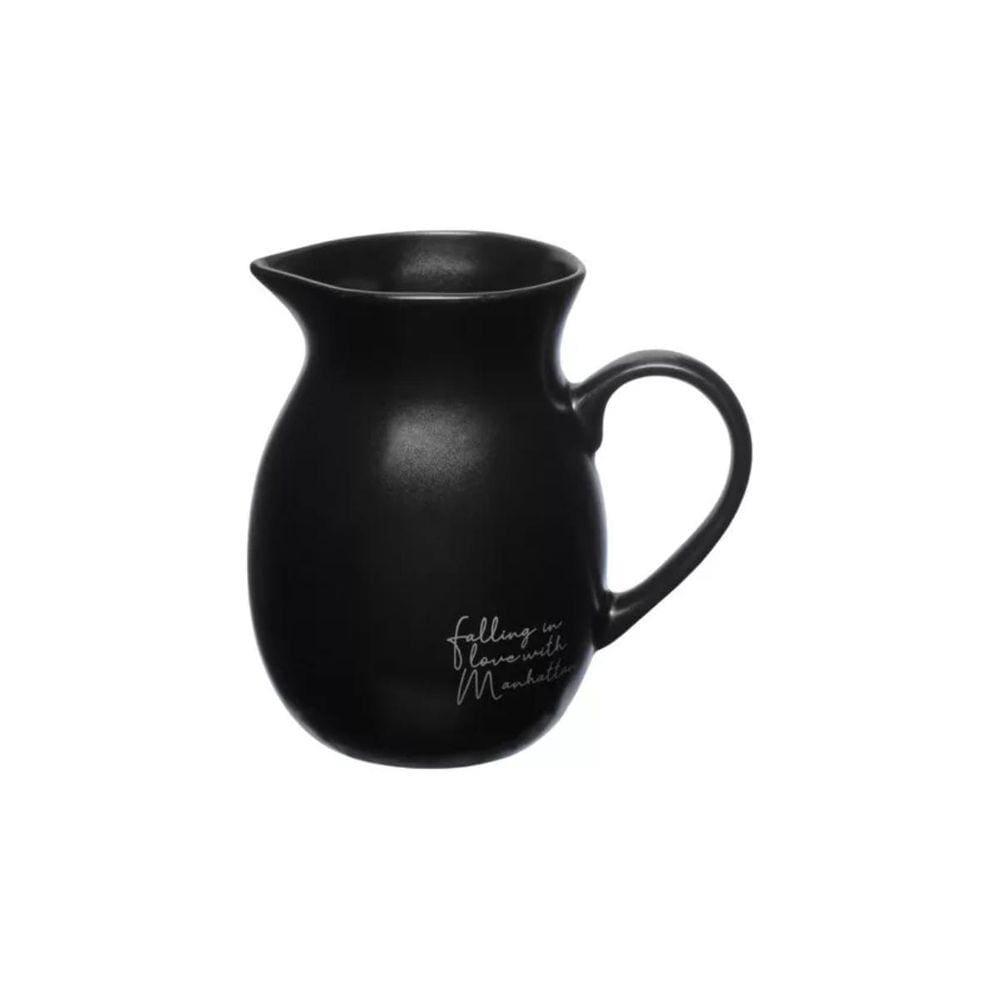 Jarra Creamica Manhattan Preto 1L