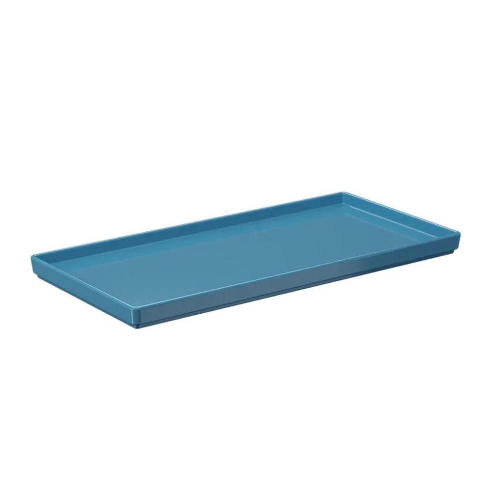 Bandeja Banheiro Brinox Cube - Azul Escuro