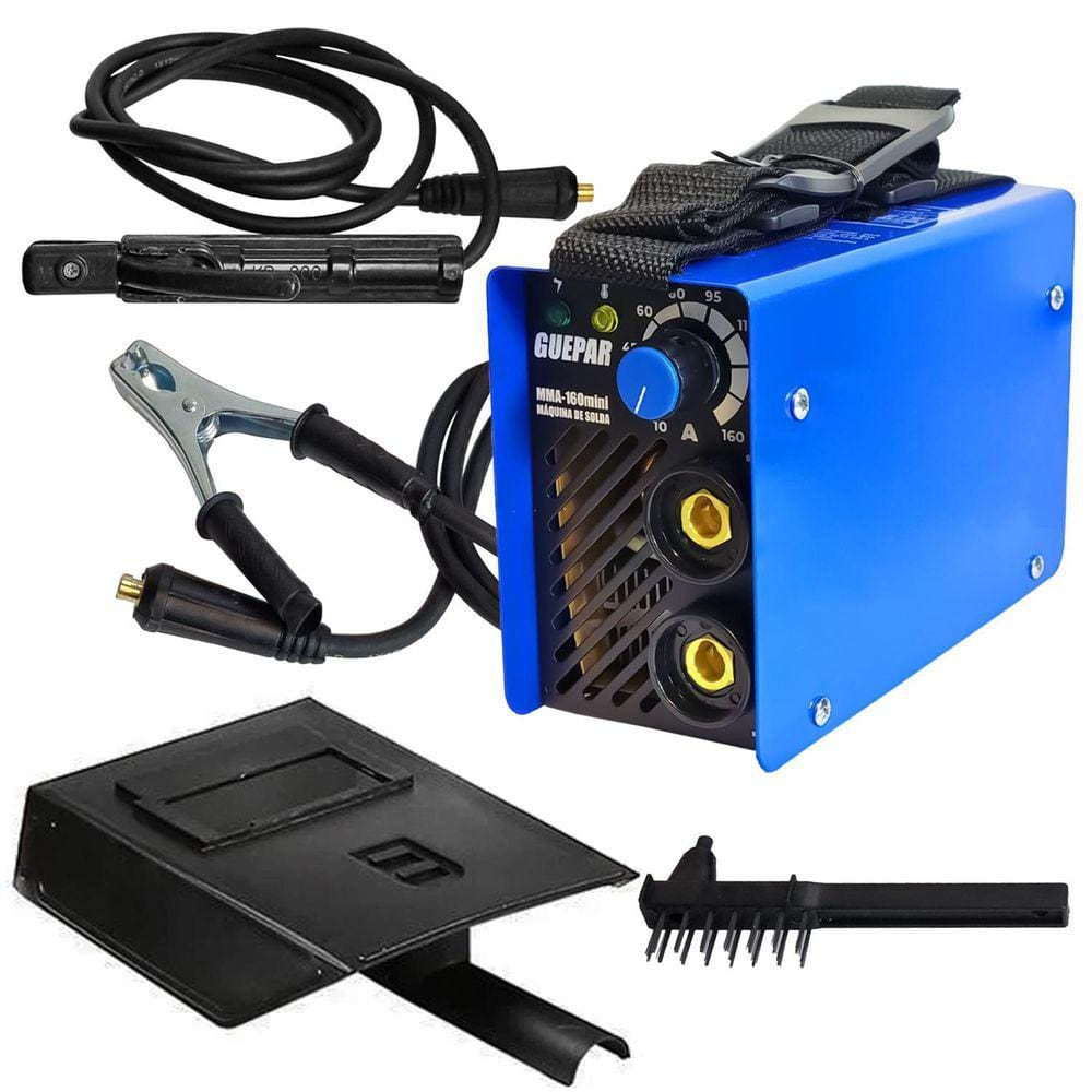 Máquina De Solda Inversora 160A Portátil Mma-160 Mini 220V