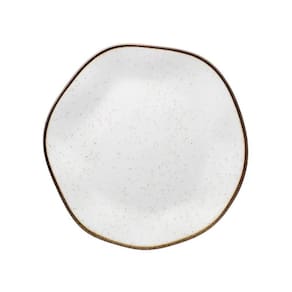 Prato Porcelana Sobremesa Rustico Ryo Maresia 21,5Cm Oxford