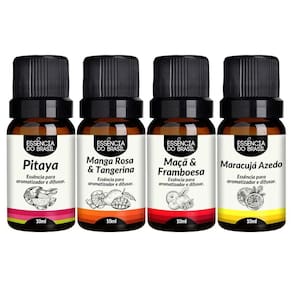 Kit 4 Essências Premium 10Ml - Fantasia Frutada