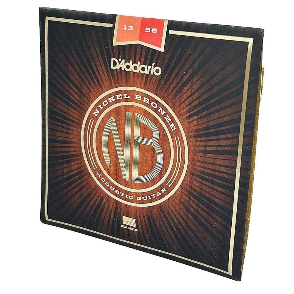 Encordoamento Violão Aço 013 D`Addario Nickel Bronze Nb1356