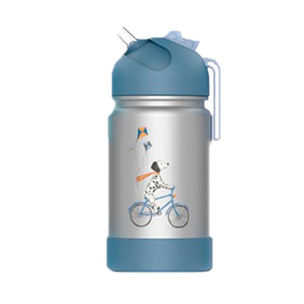 Garrafa Flip Térmica Infantil Dalmata Alça Silicone Bup Baby